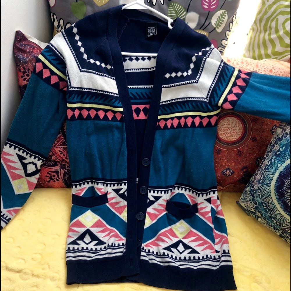 Beautiful Printed & Colorful Cardigan